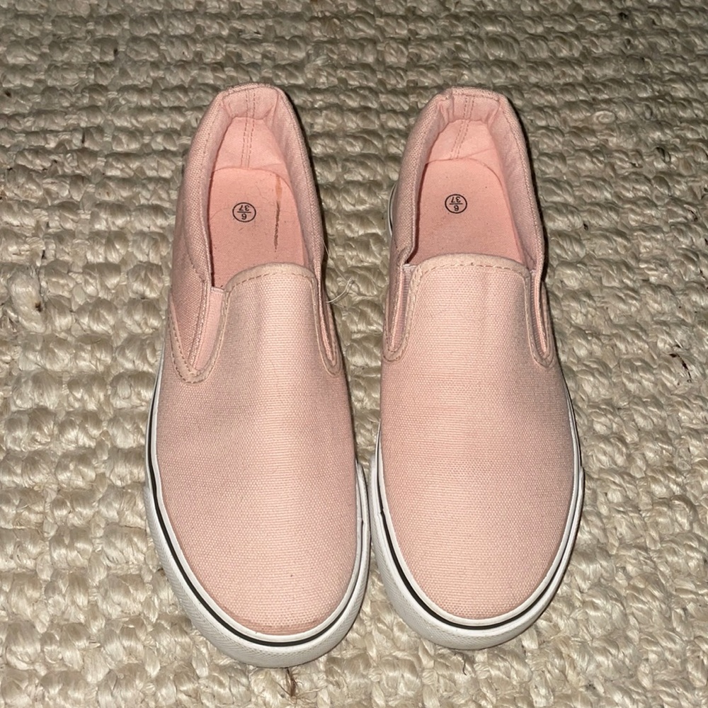 Pink Slip On Shoes